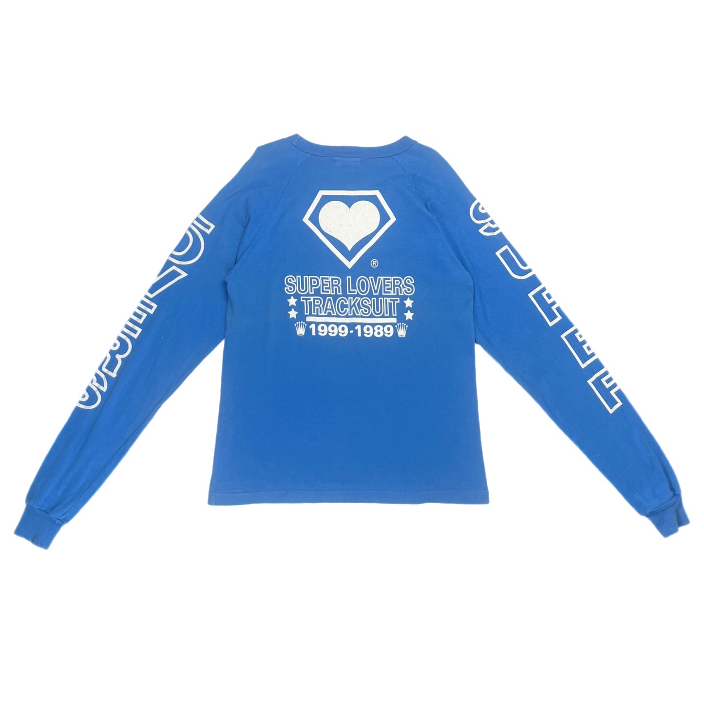 NOL 1999 SUPER LOVERS Blue Tracksuit Long Sleeve - Size Large