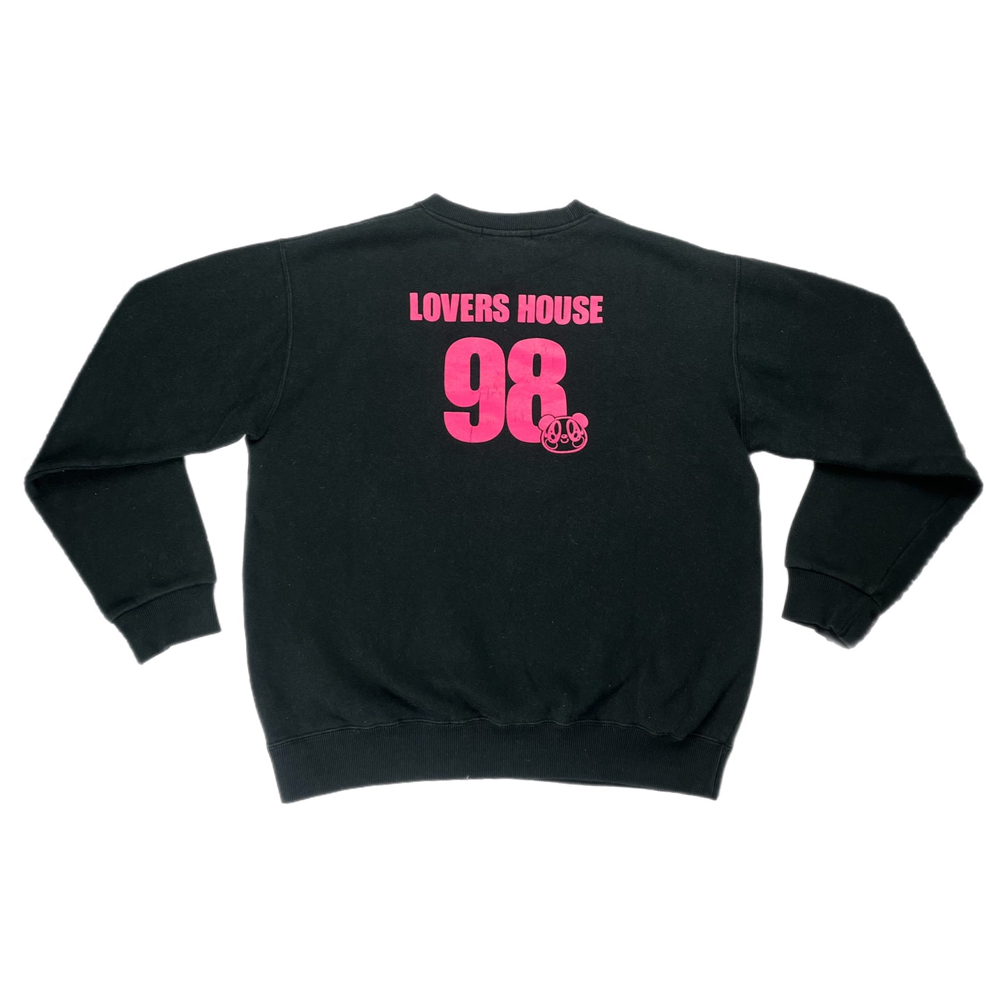 NOL 1998 LOVERS HOUSE Ken & Mary Black Crewneck - Size Medium