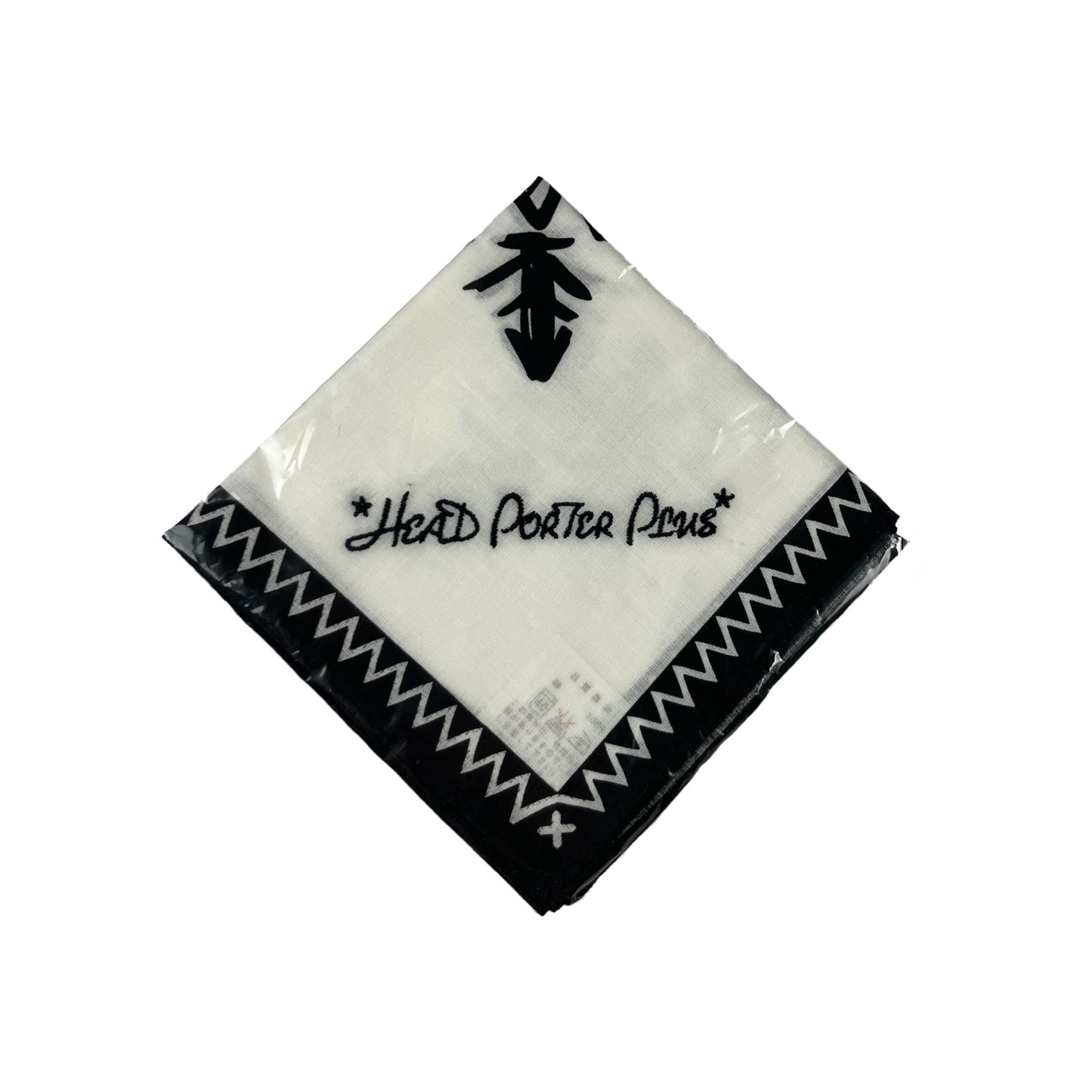 Head Porter Plus White/Black Bandana HPP-9140