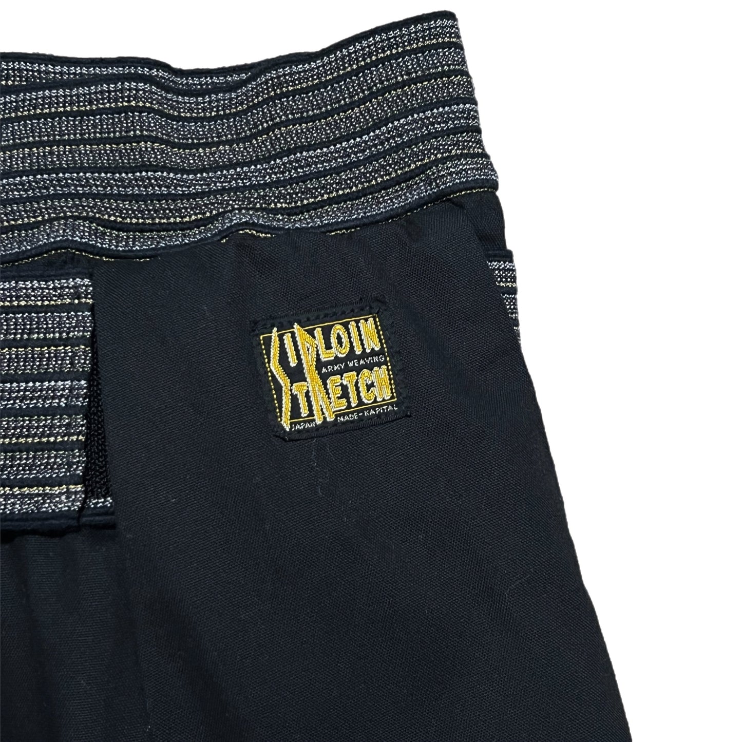 Kapital Shimokita Sirloin Stretch Shorts - Size 3