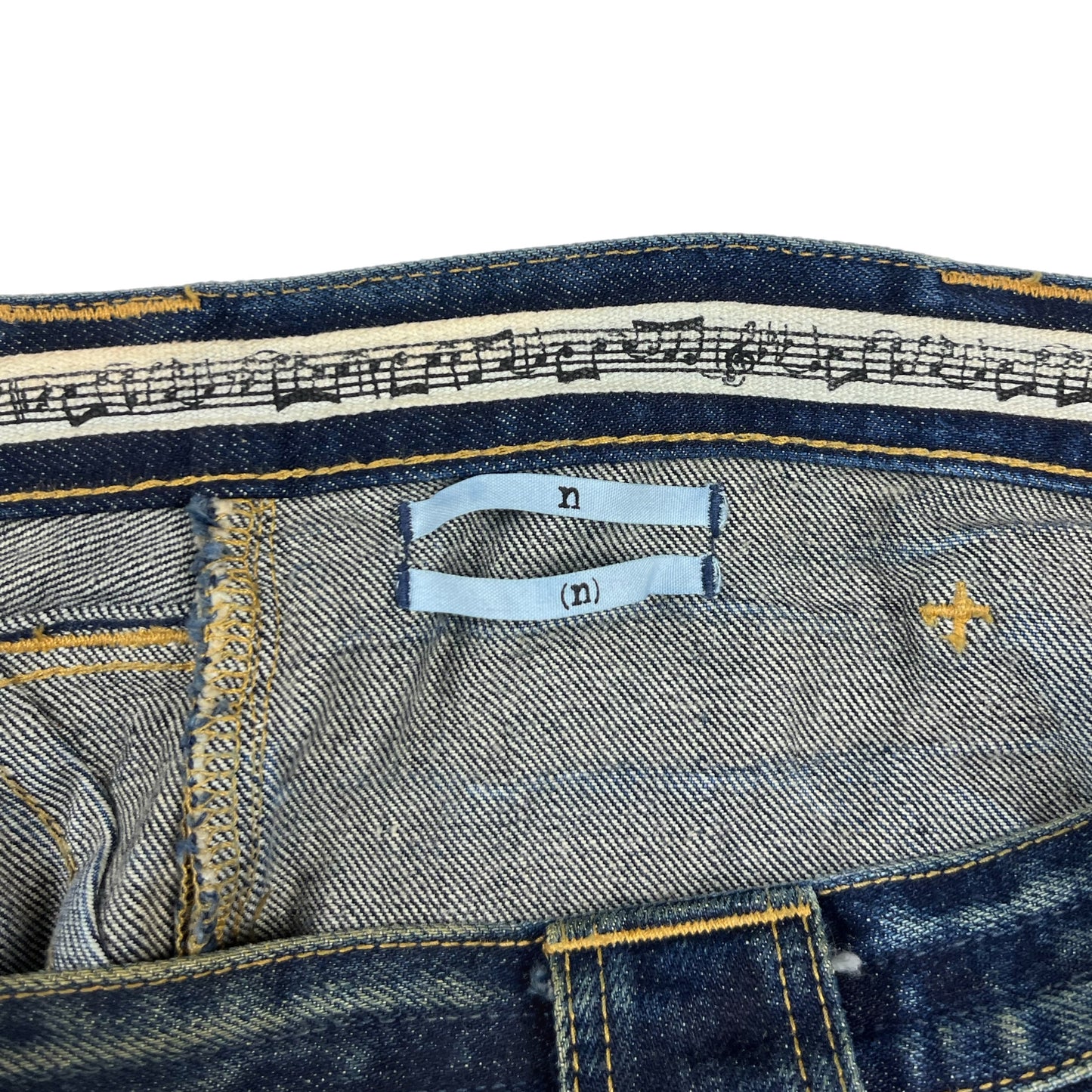 Number (N)ine Bush Dart Denim - Size 4 (JPN)