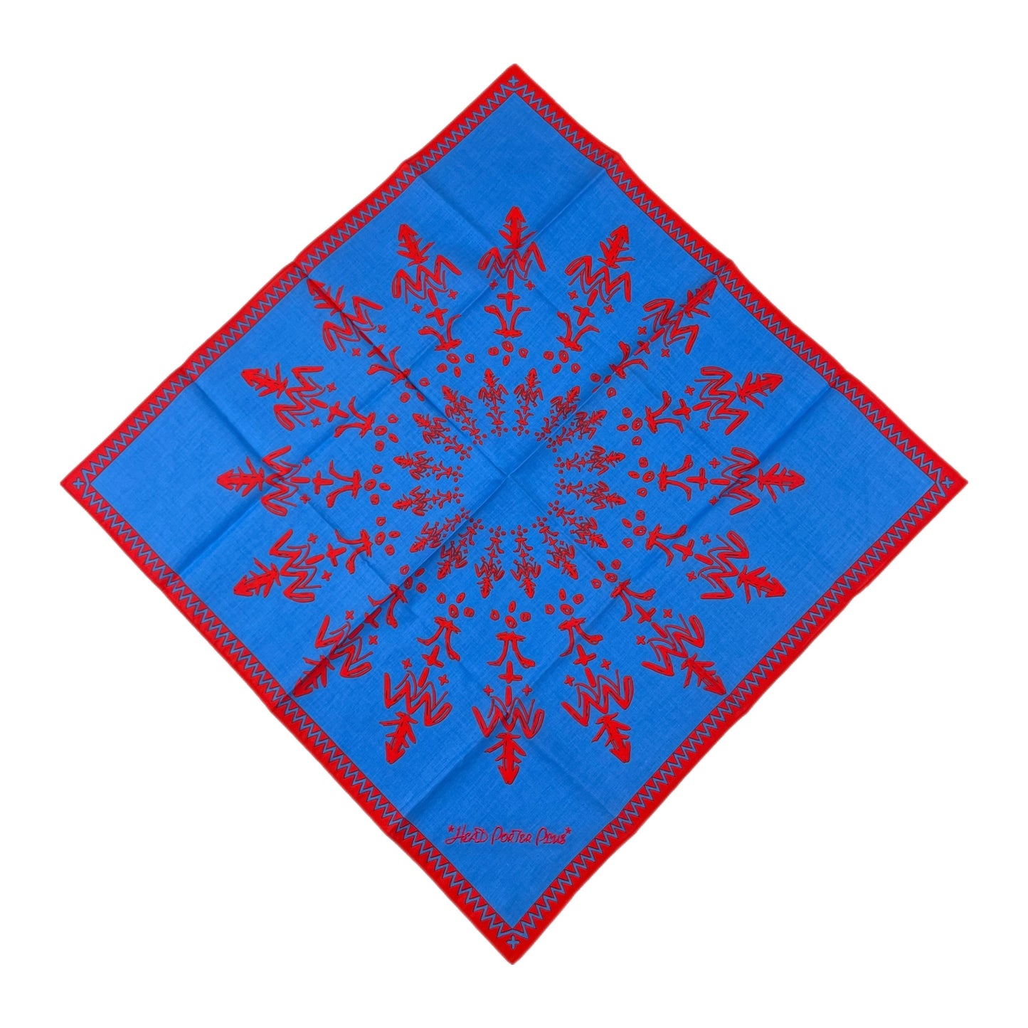 Head Porter Plus Blue/Red Bandana HPP-9140