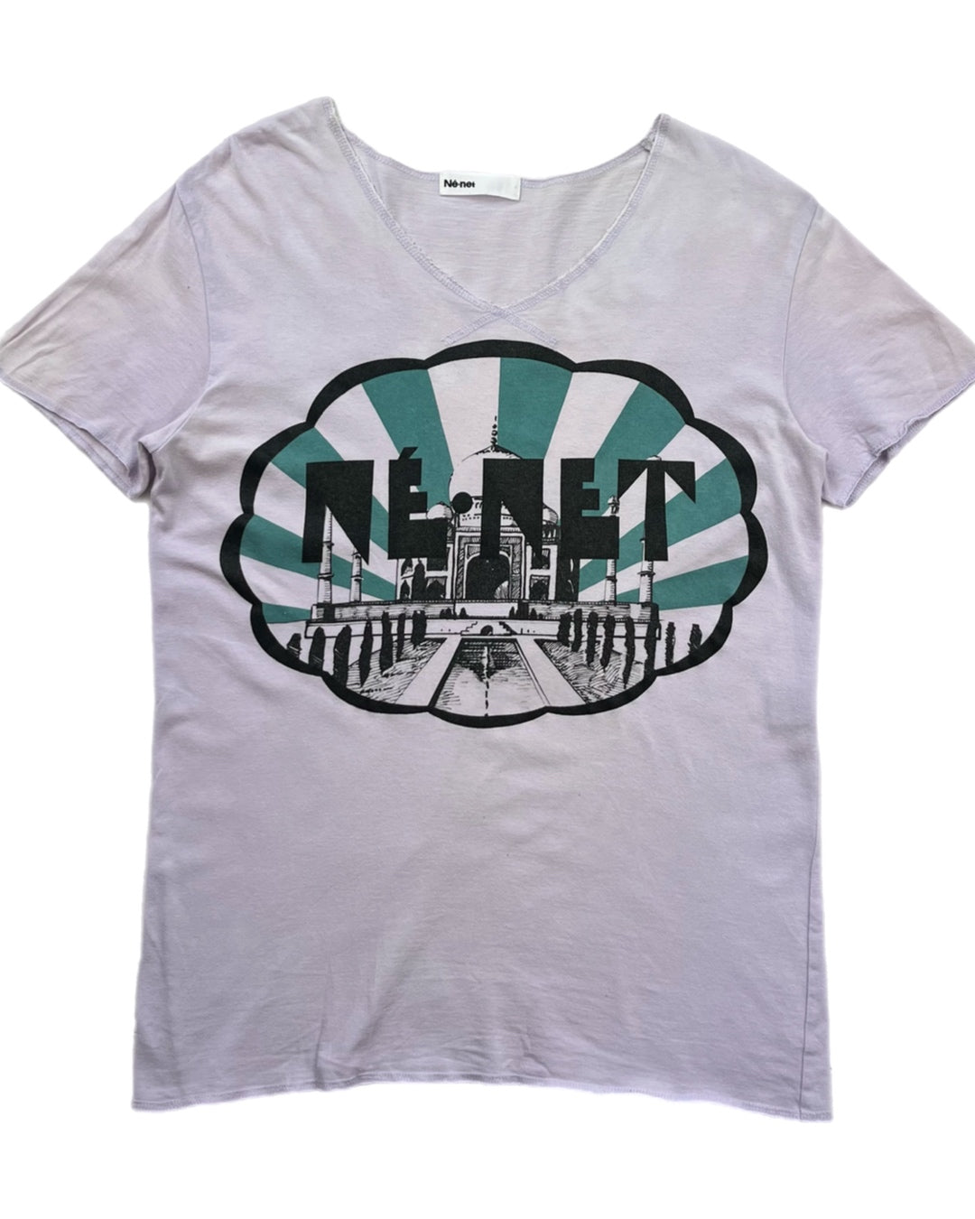 Né-Net Taj Mahal Lilac Cut & Sew Tee - Size 2 (JPN)