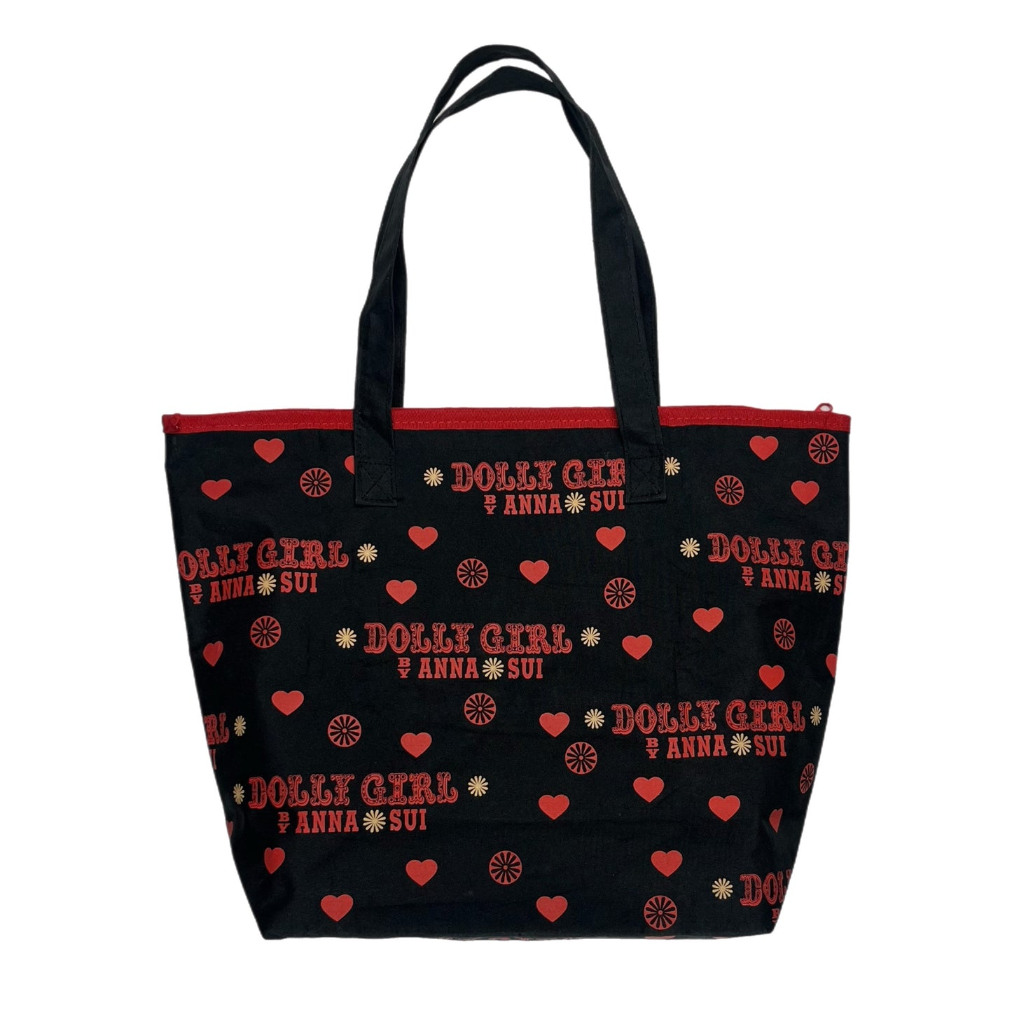 Dolly Girl By Anna Sui Black Tote Bag