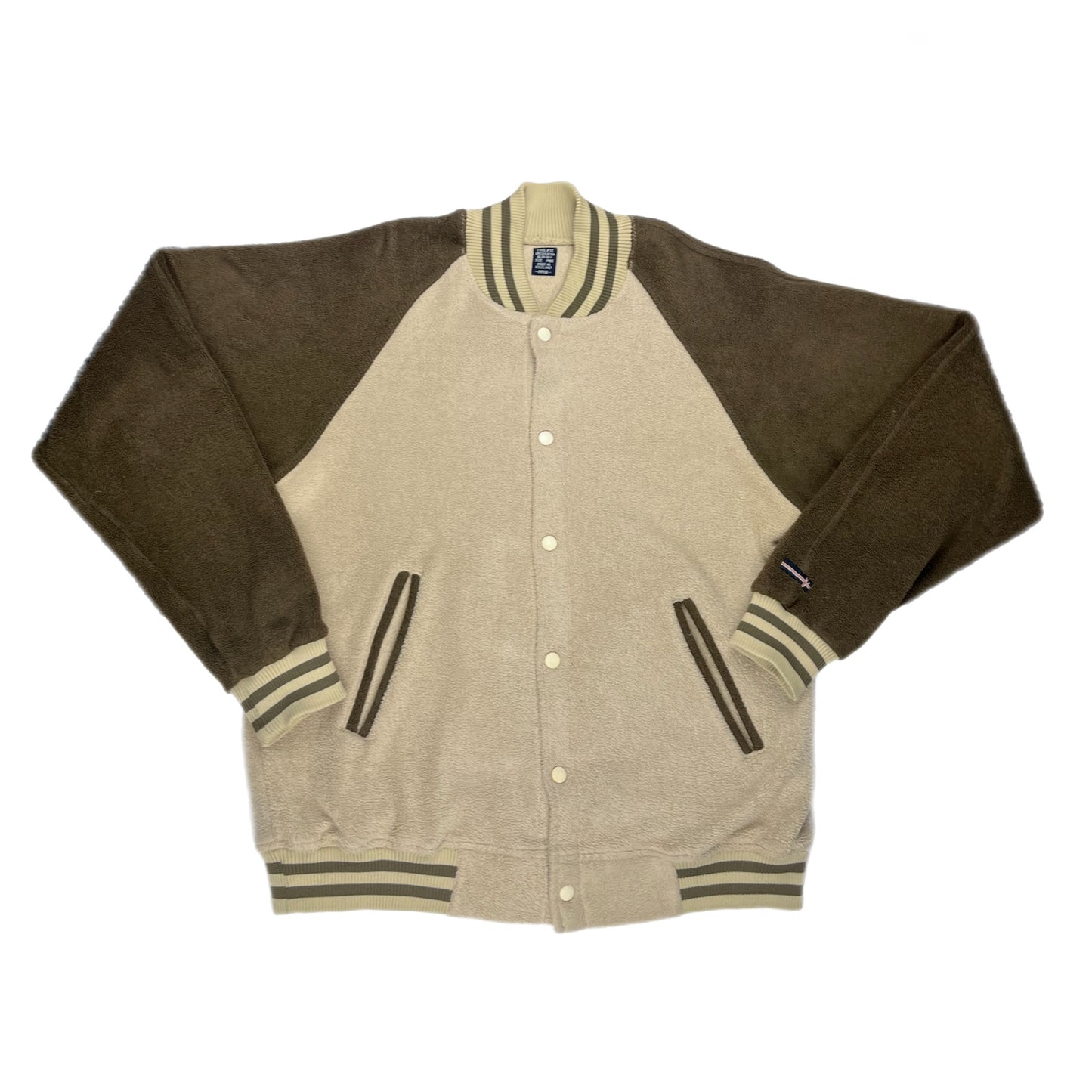 PPFM Brown Wool Varsity Jacket - Size Free