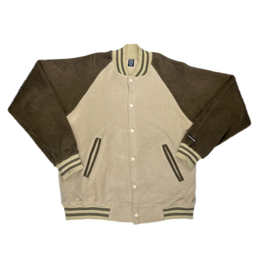 PPFM Brown Wool Varsity Jacket - Size Free
