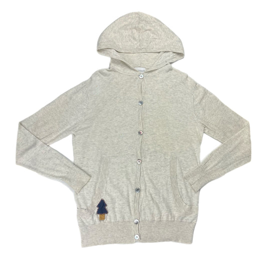 NOL Tsumori Chisato Grey Button Up Tree Hoodie - Size 2 (JPN)