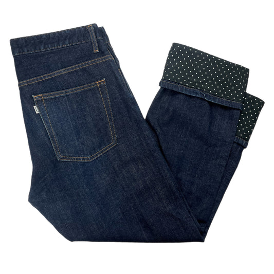 BEAMS Polka Dot Cuff Denim - Size 32