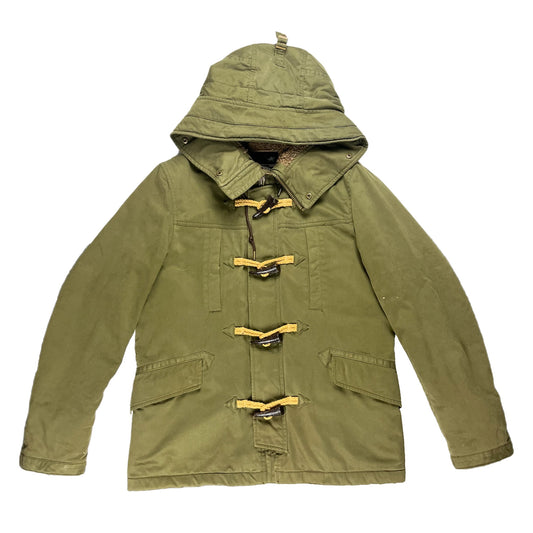 OLIVE DUFFLE COAT
