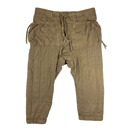 Snow Peak Patchwork Quilted Noragi Pants - Size X-Large