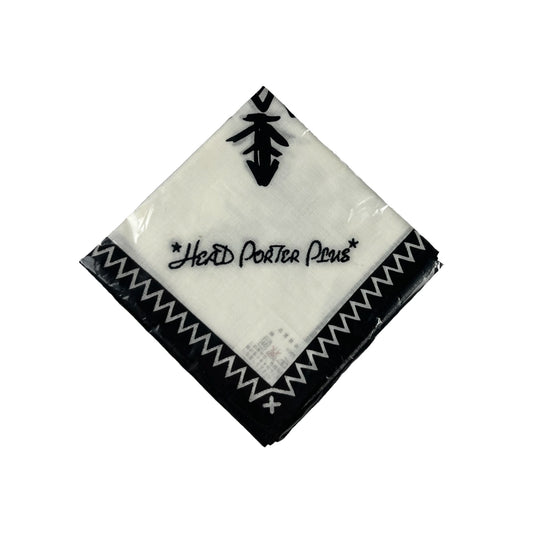 Head Porter Plus White/Black Bandana HPP-9140