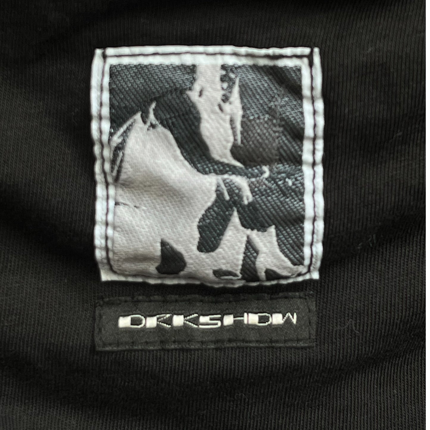 Rick Owens DRKSHDW FW18 'Mastotop' Draped Sleeveless Hoodie - Size Medium