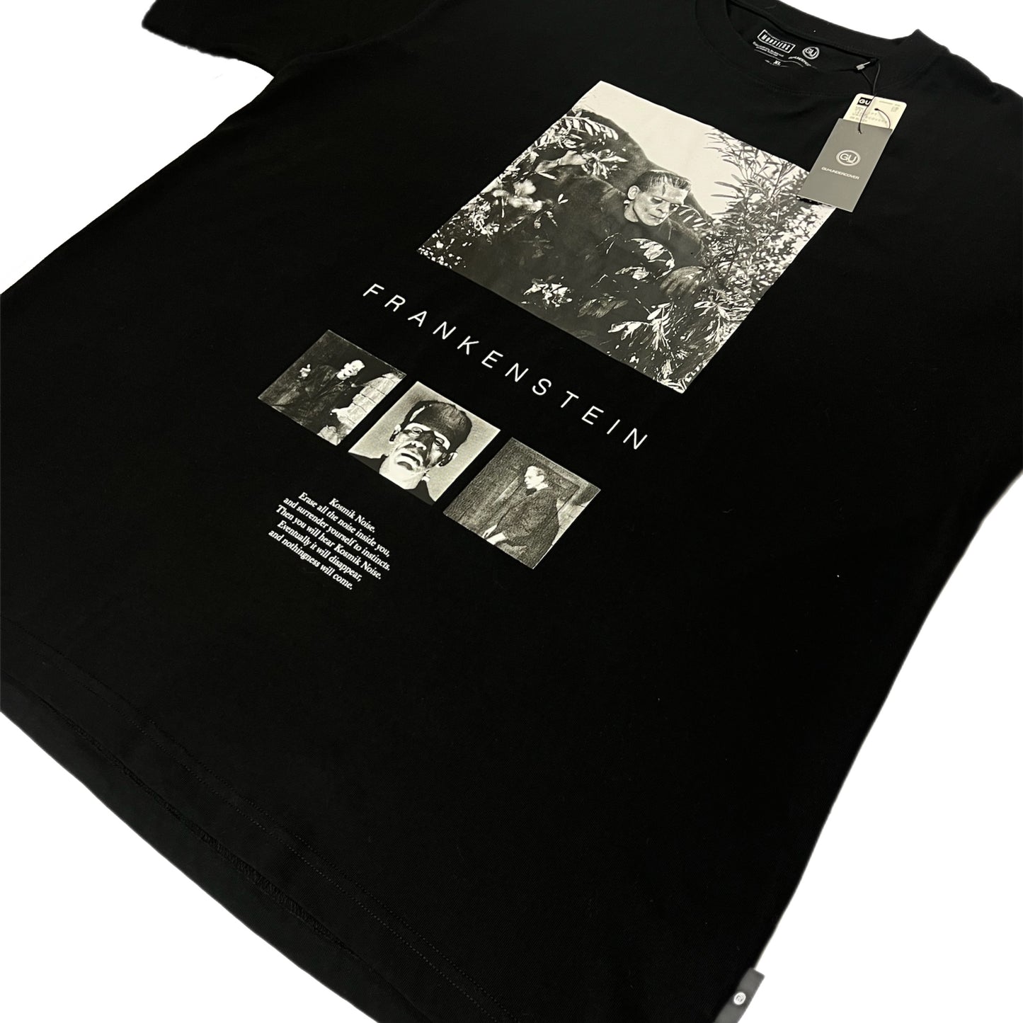 Undercover x GU Frankestein Black Tee - Size X-Large