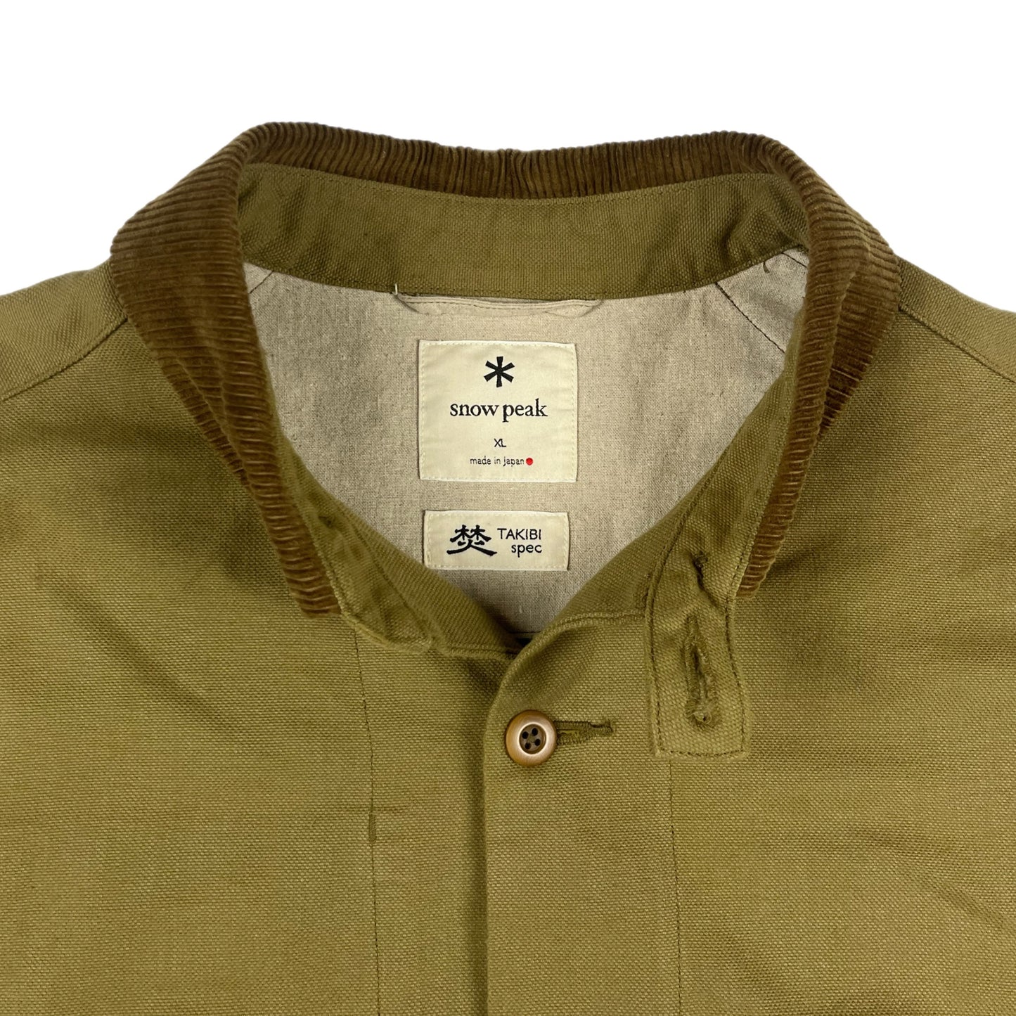 Snow Peak Takibi Duck Jacket - Size X-Large