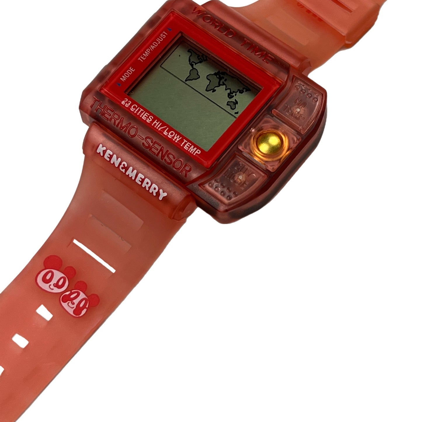 LOVERS HOUSE Orange Ken & Marry Digital Watch - OS