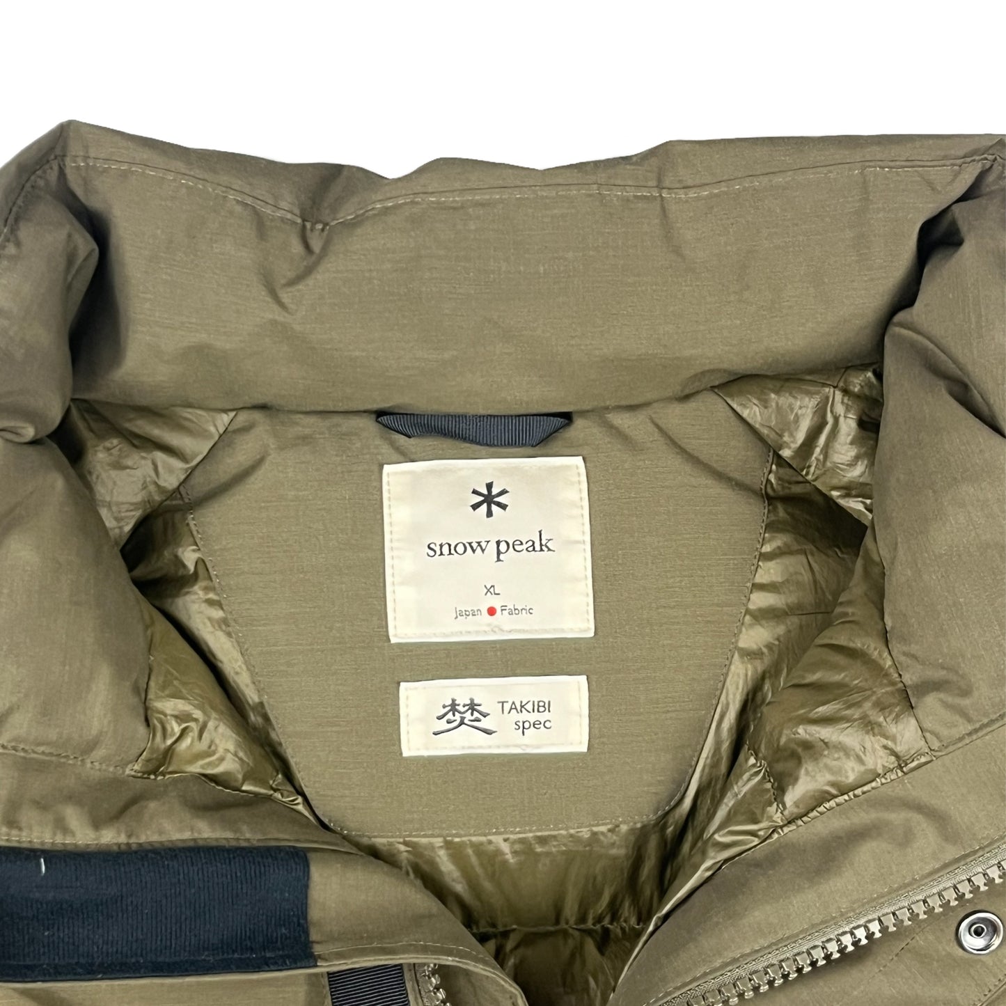 Snow Peak Brown FR 2L Down Jacket - Size X-Large