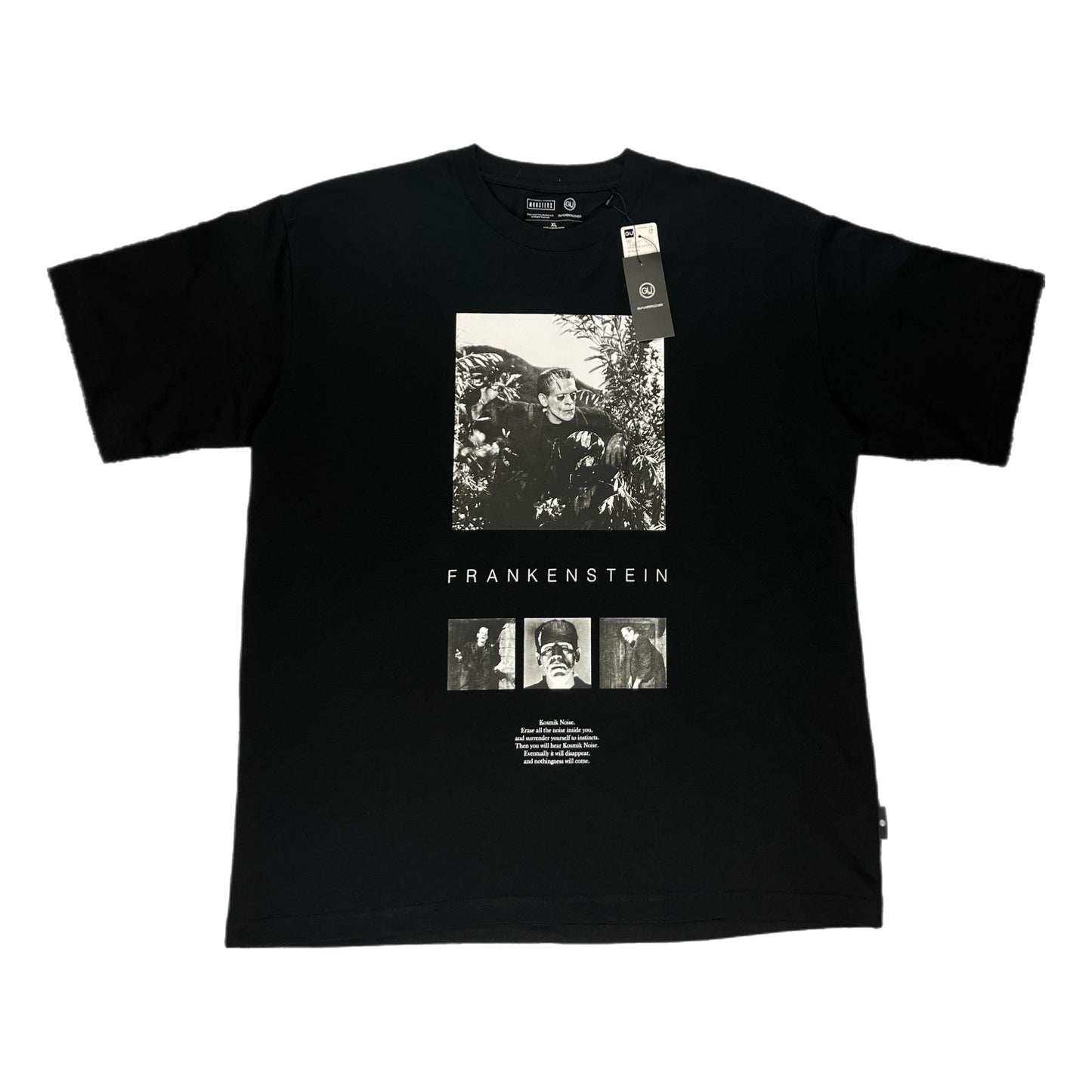 Undercover x GU Frankestein Black Tee - Size X-Large
