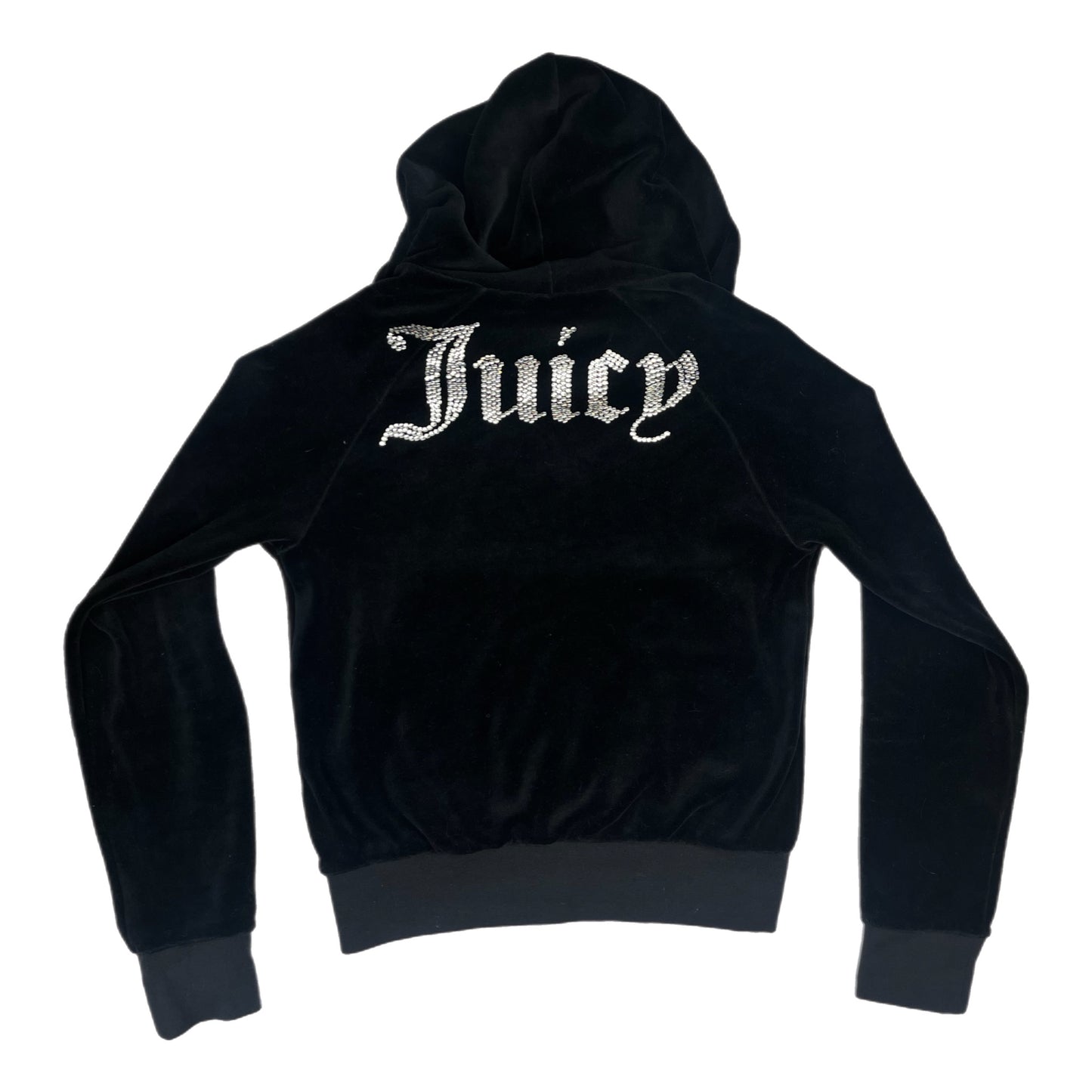 Vetements x Juicy Couture SS17 Runway Black Velour Hoodie - Size Medium