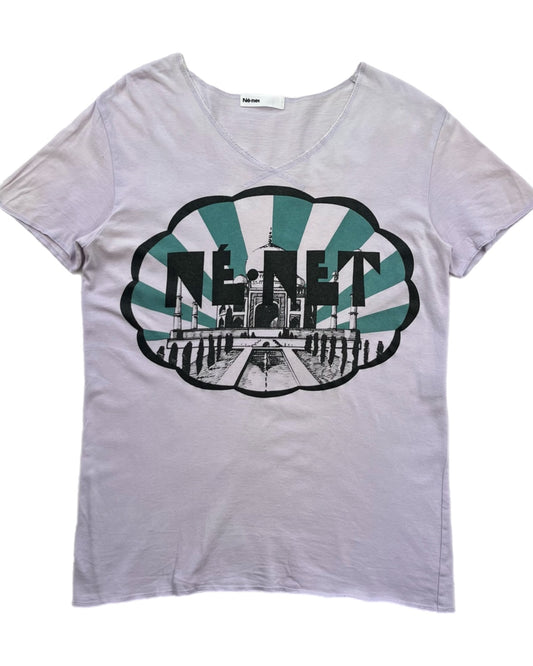 Né-Net Taj Mahal Lilac Cut & Sew Tee - Size 2 (JPN)