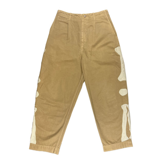Kapital Kountry Katsuragi High Waist Bone Embroidered Pants - Size 3