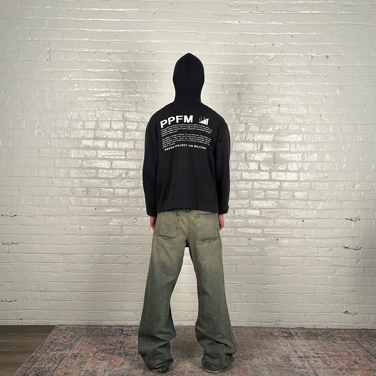 FB IN-STORE ONLY PPFM 2001 Peace Project For Military Balaclava Hoodie - Size Free