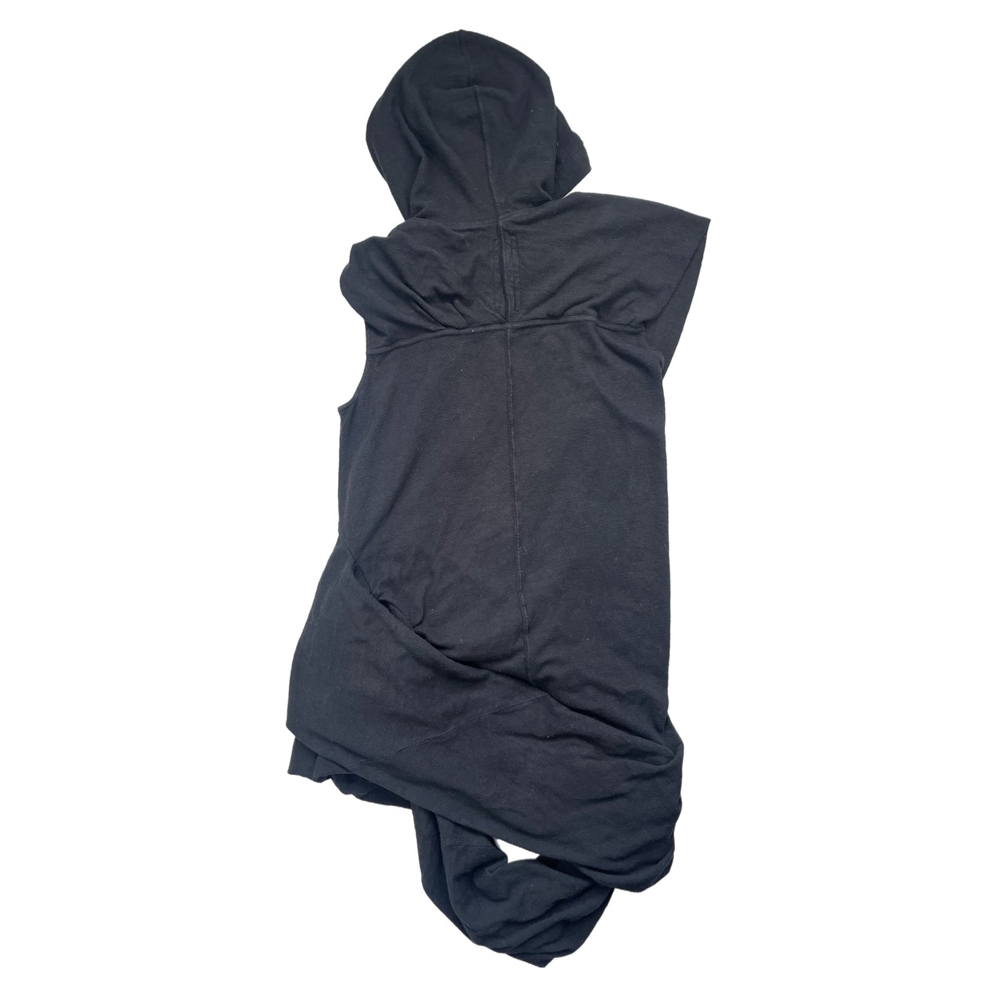 Rick Owens DRKSHDW FW18 'Mastotop' Draped Sleeveless Hoodie - Size Medium