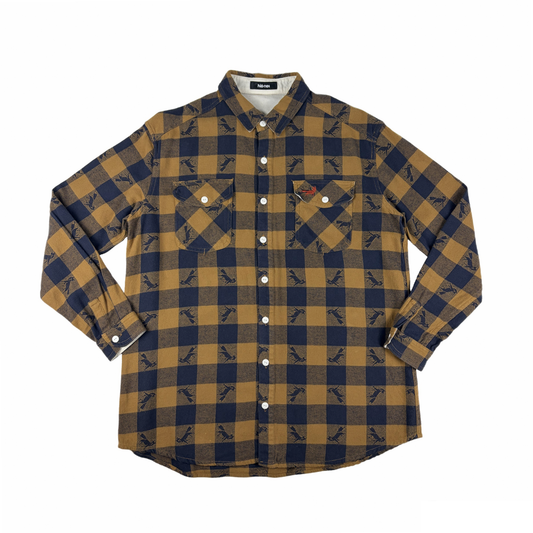 FOX CHECK L/S BUTTON UP